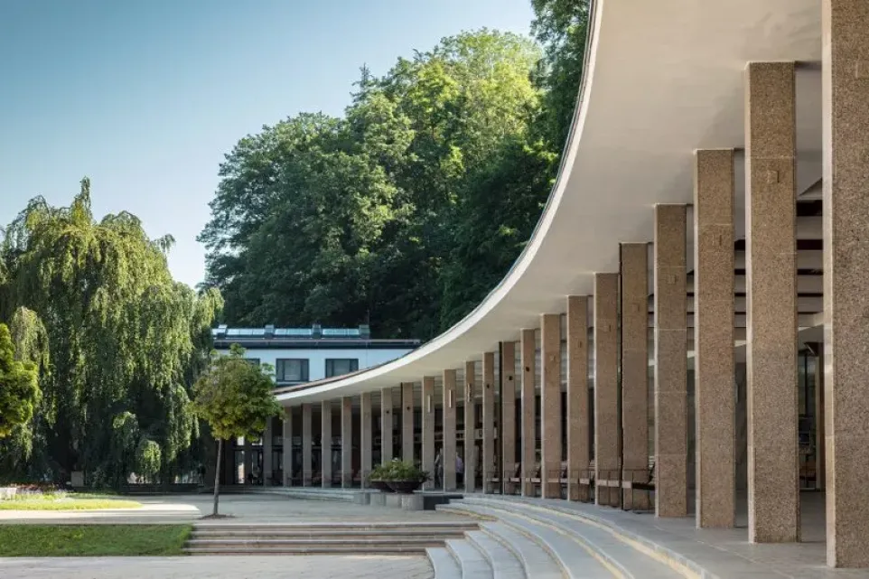 Kolonáda (Foto: Lázně Luhačovice)