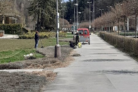 V lázeňském areálu vrcholí přípravy na novou sezonu. Foto: Lázně Luhačovice