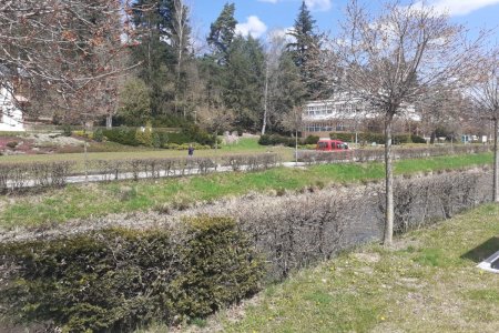 V lázeňském areálu vrcholí přípravy na novou sezonu. Foto: Lázně Luhačovice