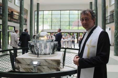 Symbolické svěcení pramenů. Foto: zlin.cz