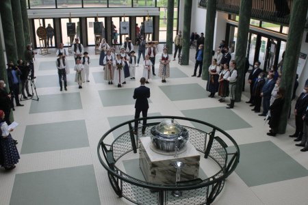 Symbolické svěcení pramenů. Foto: zlin.cz