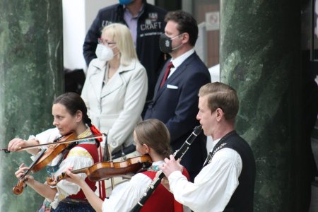 Symbolické svěcení pramenů. Foto: zlin.cz