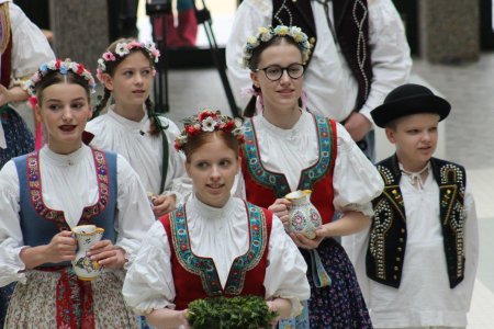 Symbolické svěcení pramenů. Foto: zlin.cz