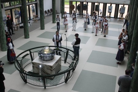 Symbolické svěcení pramenů. Foto: zlin.cz