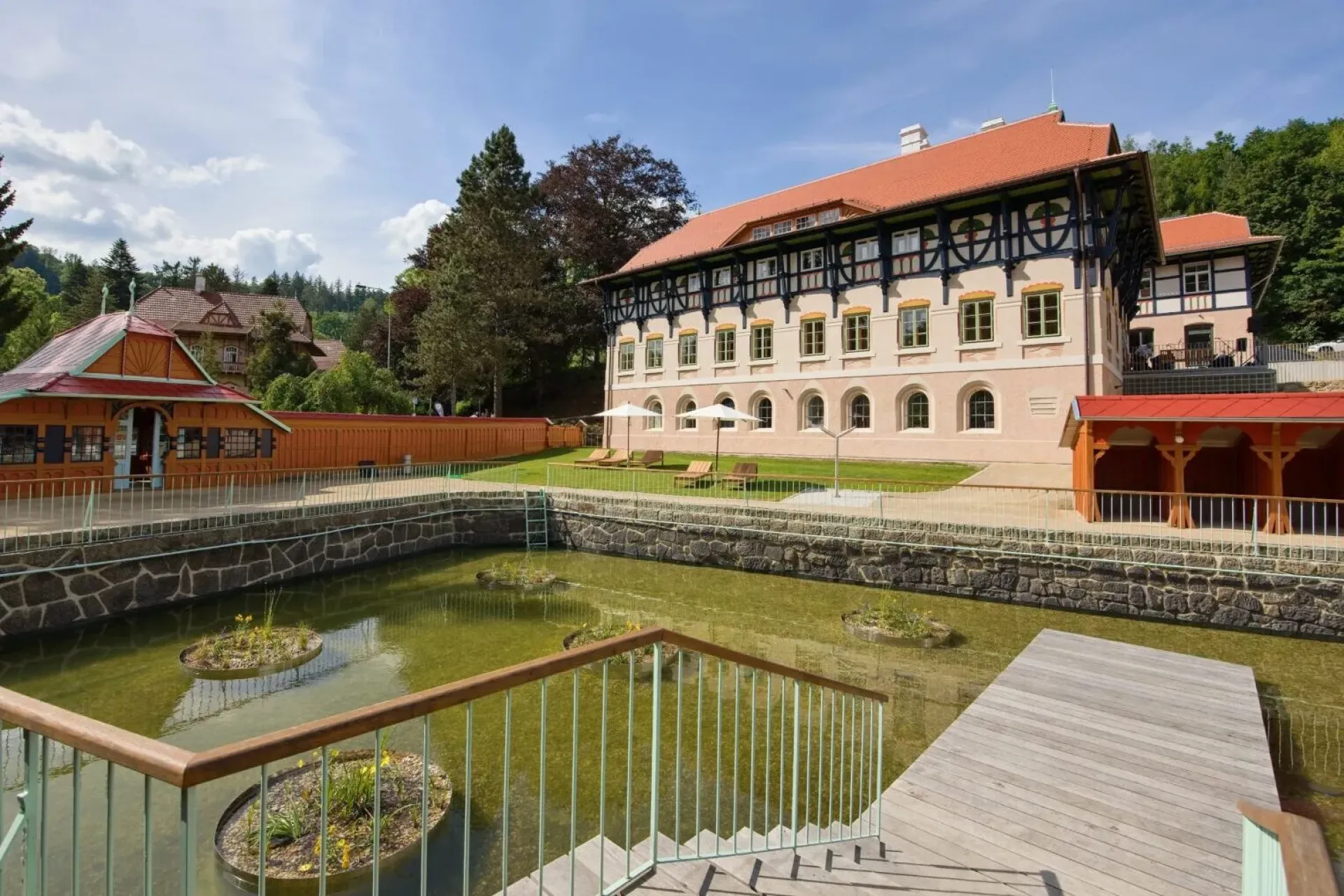 Sluneční lázně budou hostit zahájení Festivalu muzejních nocí. Foto: CCR VM